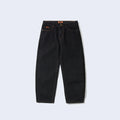Baggy Denim Jeans Washed Black