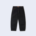 Baggy Denim Jeans Washed Black