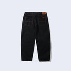 Baggy Denim Jeans Washed Black