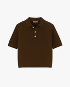 Polo Crochet - Moka