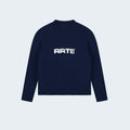 Pixel Front Knit Navy