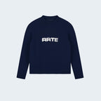 Pixel Front Knit Navy