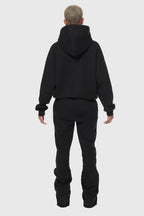 HEAVYWEIGHT ZIP UP HOODIE - VANTA BLACK